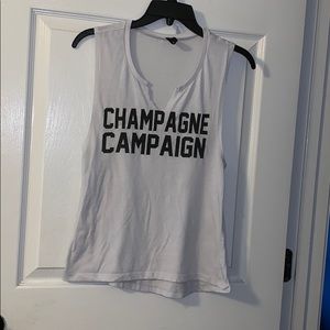 Champagne Campaign Muscle Tee